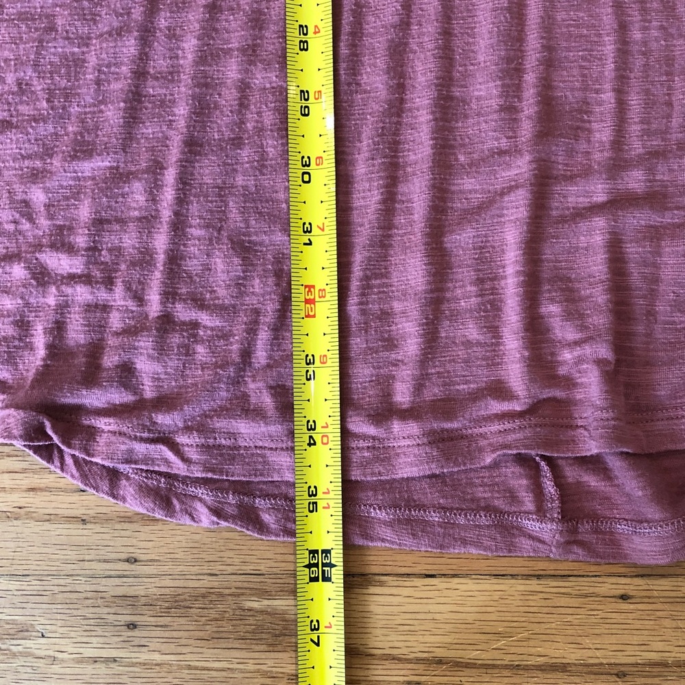 Old Navy Burnt Sienna V-Neck Short Sleeve Tunic, XL Tall - Picture 12 of 14